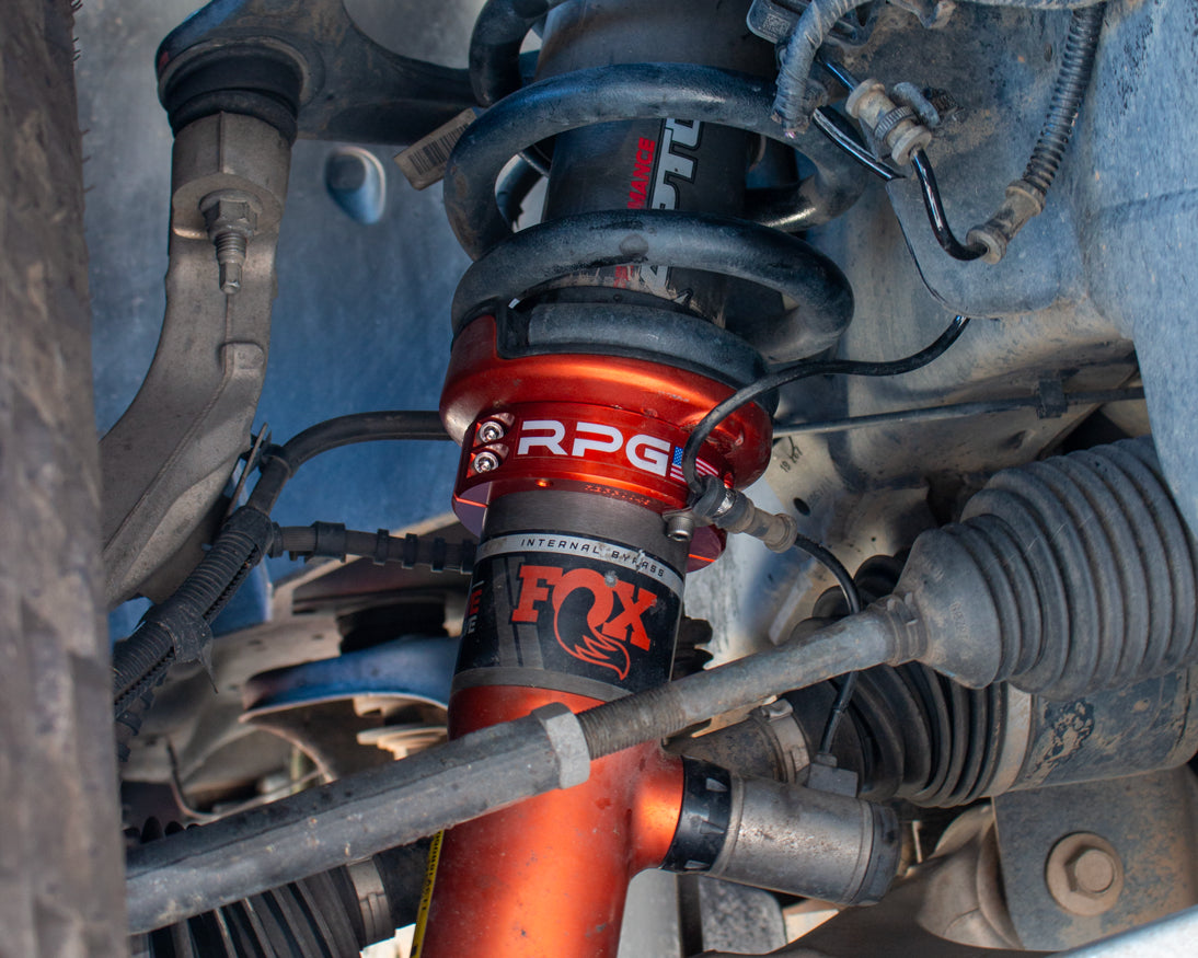 RPG 2.25” 17-20 Ford Raptor Spring Perch Collar Kit – Angry Pumpkin Offroad